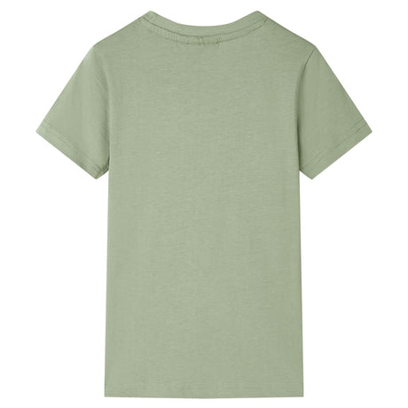 VidaXL Kinderhemd 116 helles Khaki
