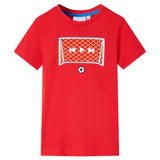 VidaXL Kindershirt 116 rot