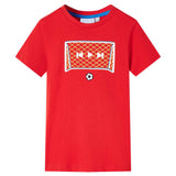 VidaXL Kindershirt 128 rot