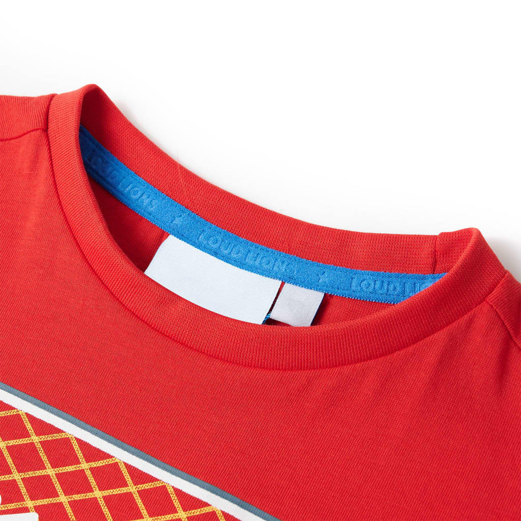 VidaXL Kindershirt 128 rot