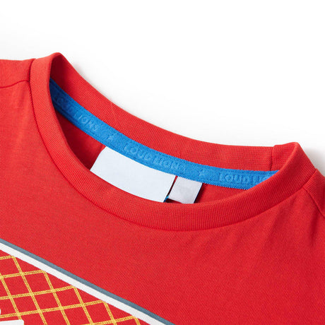 VidaXL Kindershirt 128 rot