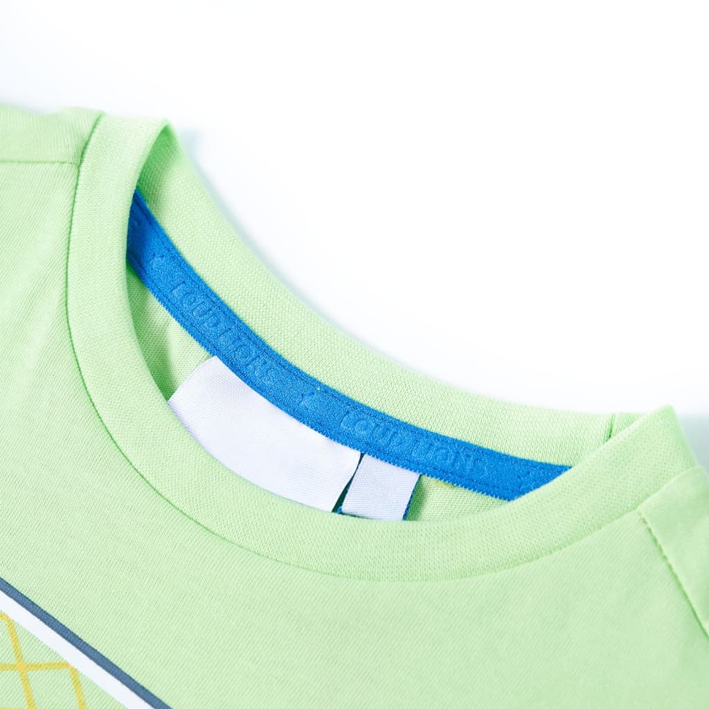 VidaXL Kindershirt 128 Limettengrün