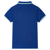 VidaXL Kinderpoloshirt 92 dunkelblau