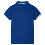 VidaXL Kinderpoloshirt 116 dunkelblau