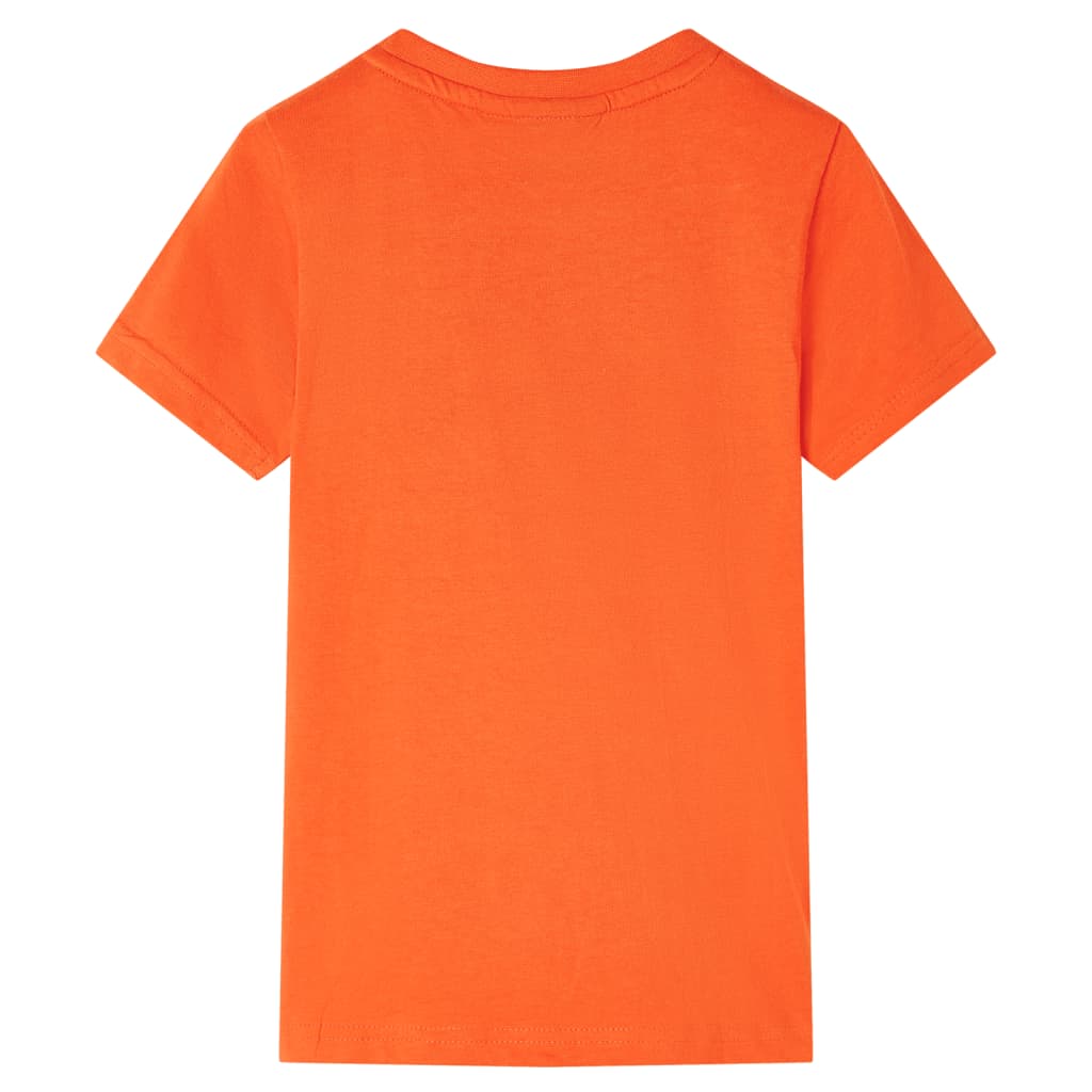 VidaXL Kindershirt 92 Dunkelorange