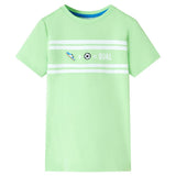 VidaXL Kindershirt 104 neongrün
