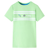 VidaXL Kindershirt 116 neongrün