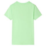 VidaXL Kindershirt 128 neongrün