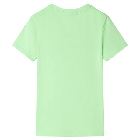 VidaXL Kindershirt 128 neongrün