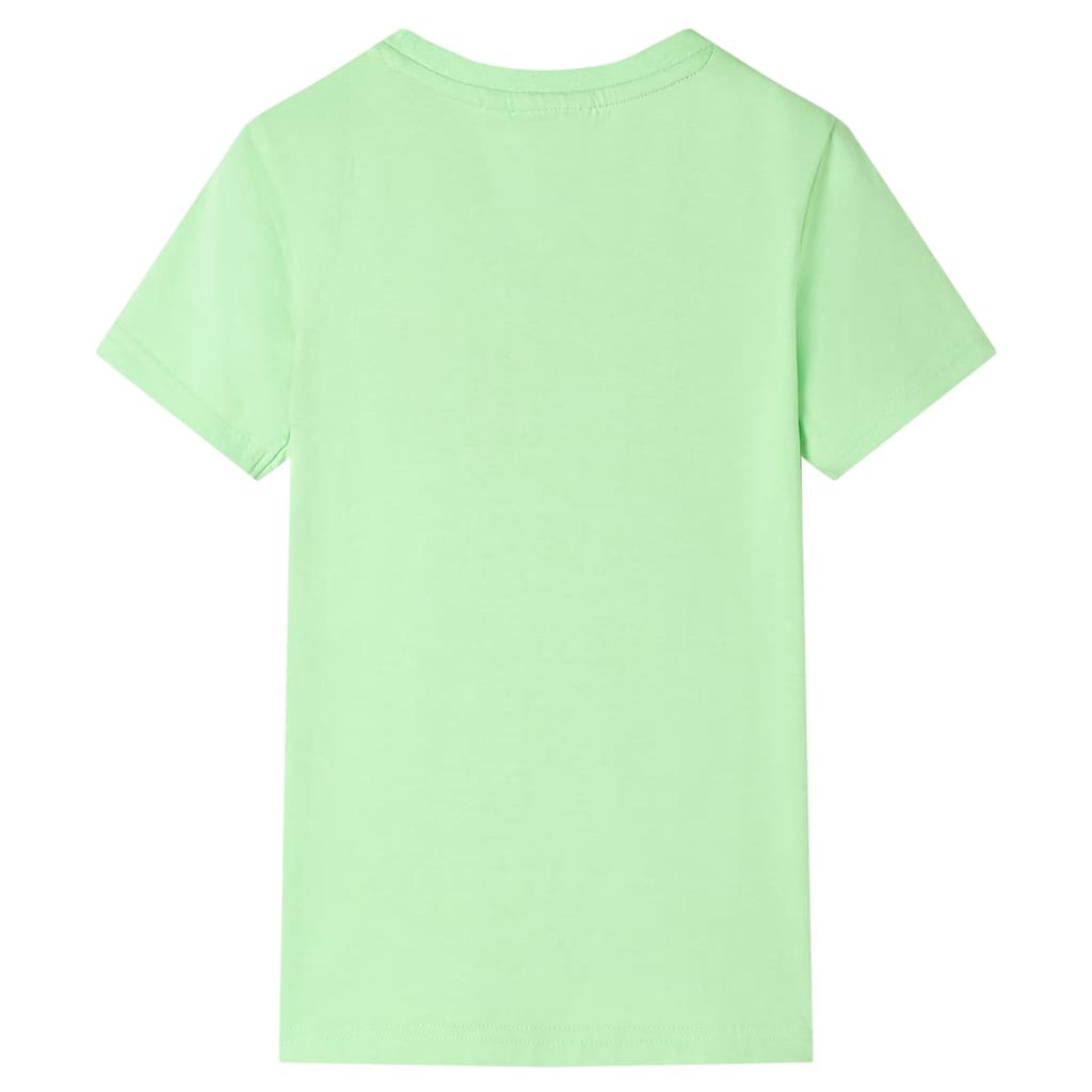 VidaXL Kindershirt 140 neongrün