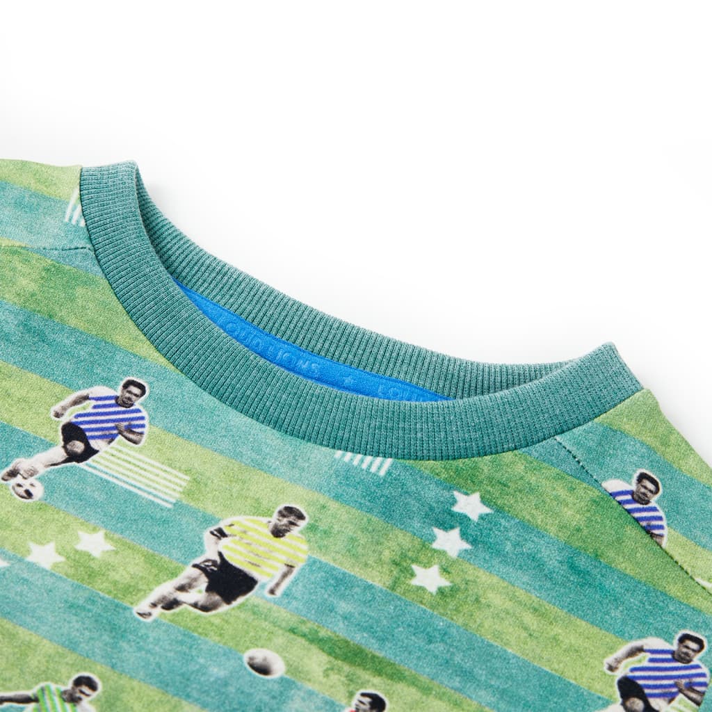 VidaXL Kinderpullover 128 hellgrün gemischt