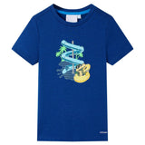 VidaXL Kindershirt 92 dunkelblau