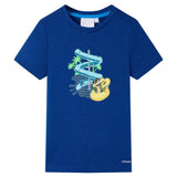 VidaXL Kindershirt 116 dunkelblau