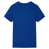 VidaXL Kindershirt 128 dunkelblau