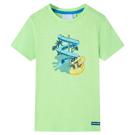 VidaXL Kindershirt 116 neongrün
