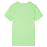 VidaXL Kindershirt 128 neongrün