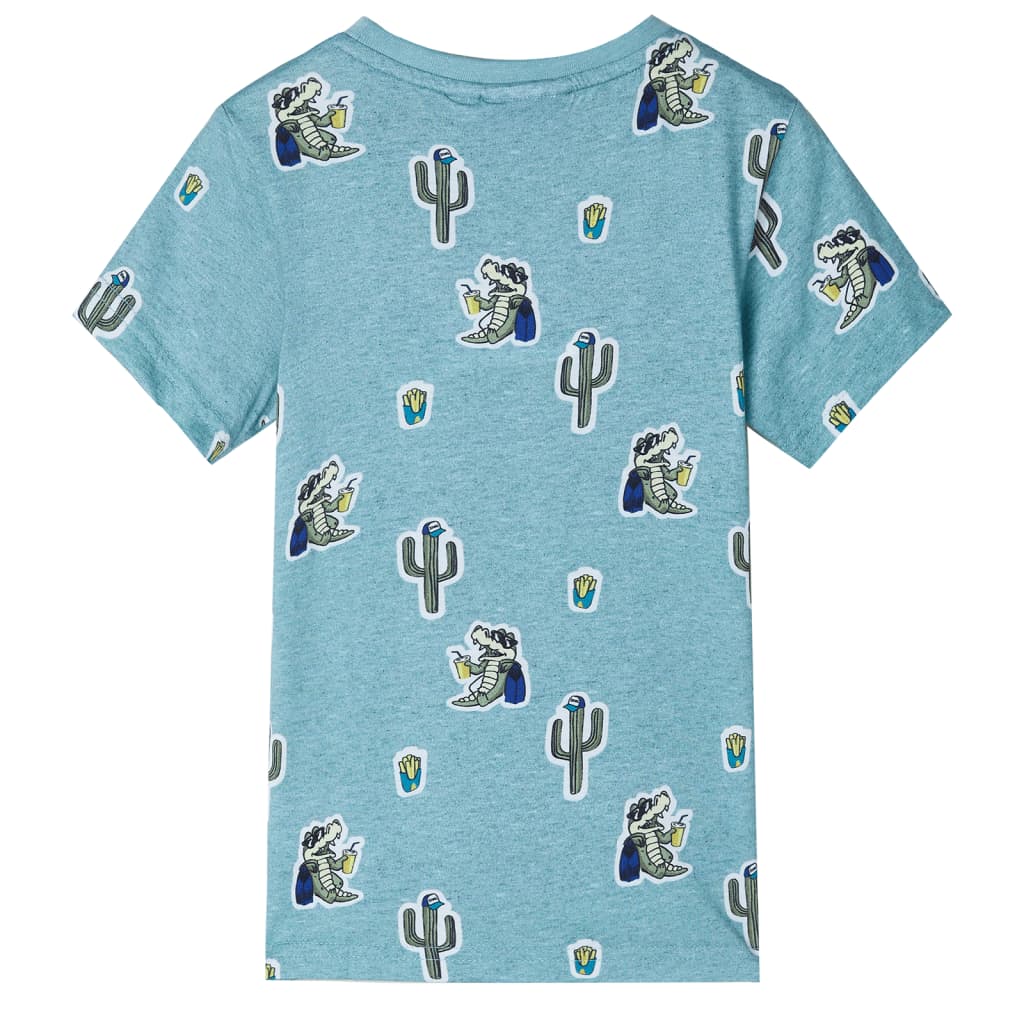 VidaXL Kindershirt 92 hellgrün gemischt
