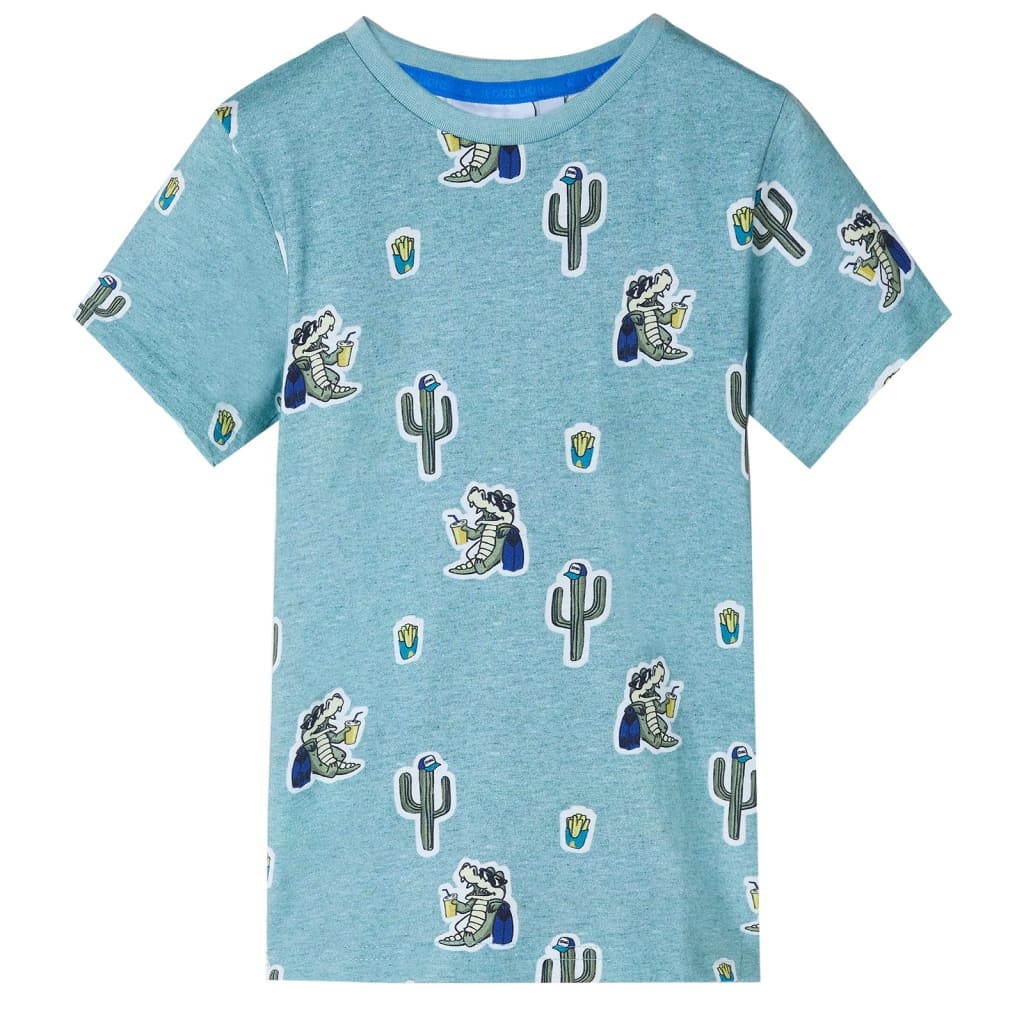 VidaXL Kindershirt 104 hellgrün gemischt