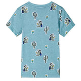 VidaXL Kindershirt 116 hellgrün gemischt