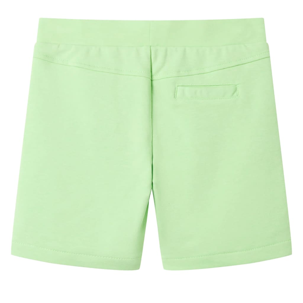 VidaXL Kindershorts 116 fluoreszierendes Grün