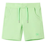 VidaXL Kindershorts 140 fluoreszierendes Grün