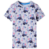 VidaXL Kindershirt 92 grau gemischt