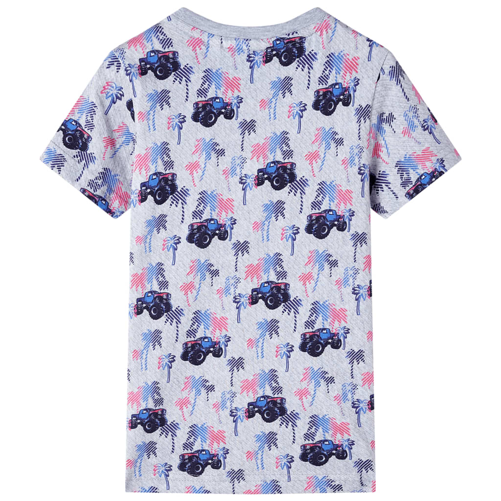 VidaXL Kindershirt 92 grau gemischt
