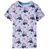 VidaXL Kindershirt 116 grau gemischt