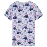 VidaXL Kindershirt 128 grau gemischt