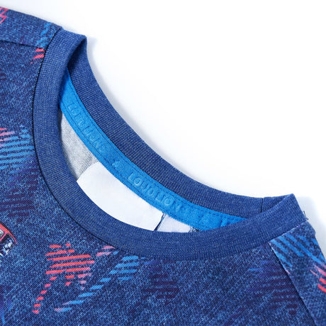 VidaXL Kindershirt 104 dunkelblau gemischt