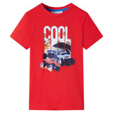 VidaXL Kindershirt 92 rot