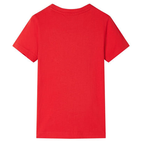 VidaXL Kindershirt 116 rot