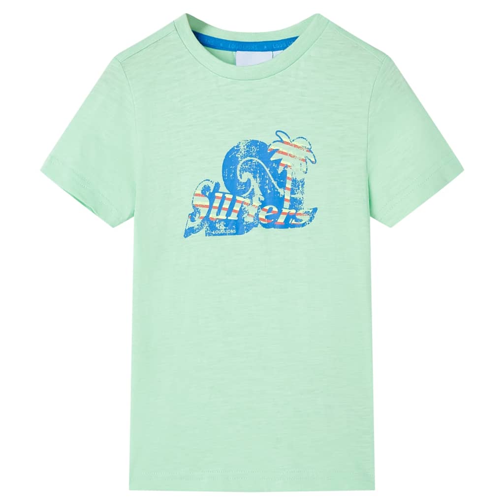 VidaXL Kindershirt 92 hellgrün