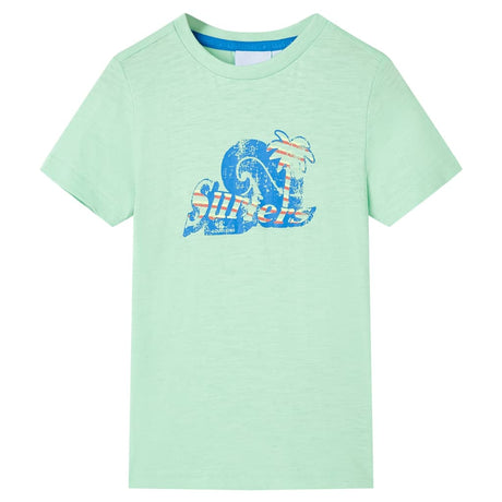 VidaXL Kindershirt 128 hellgrün