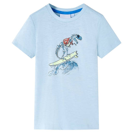 VidaXL Kindershirt 128 Hellblau