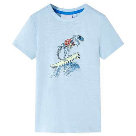 VidaXL Kindershirt 140 Hellblau
