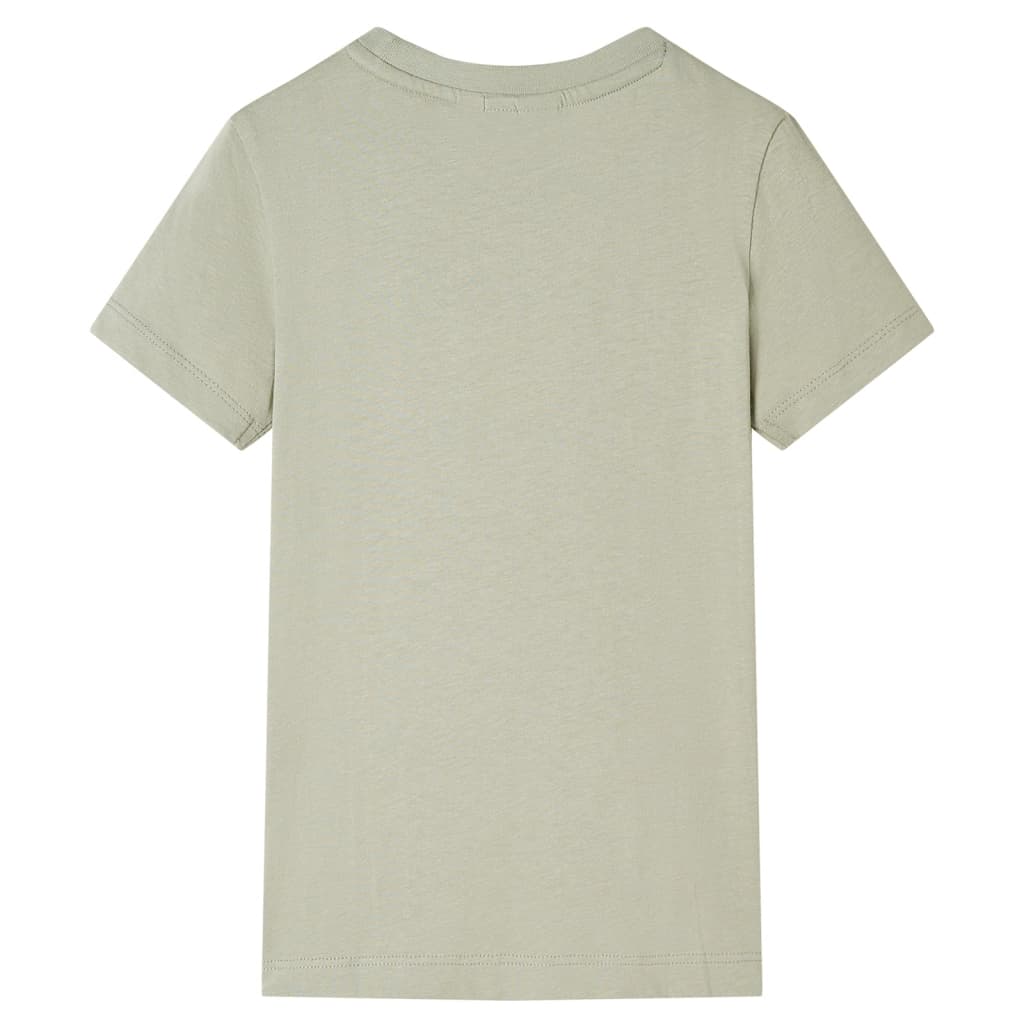VidaXL Kinderhemd 116 helles Khaki