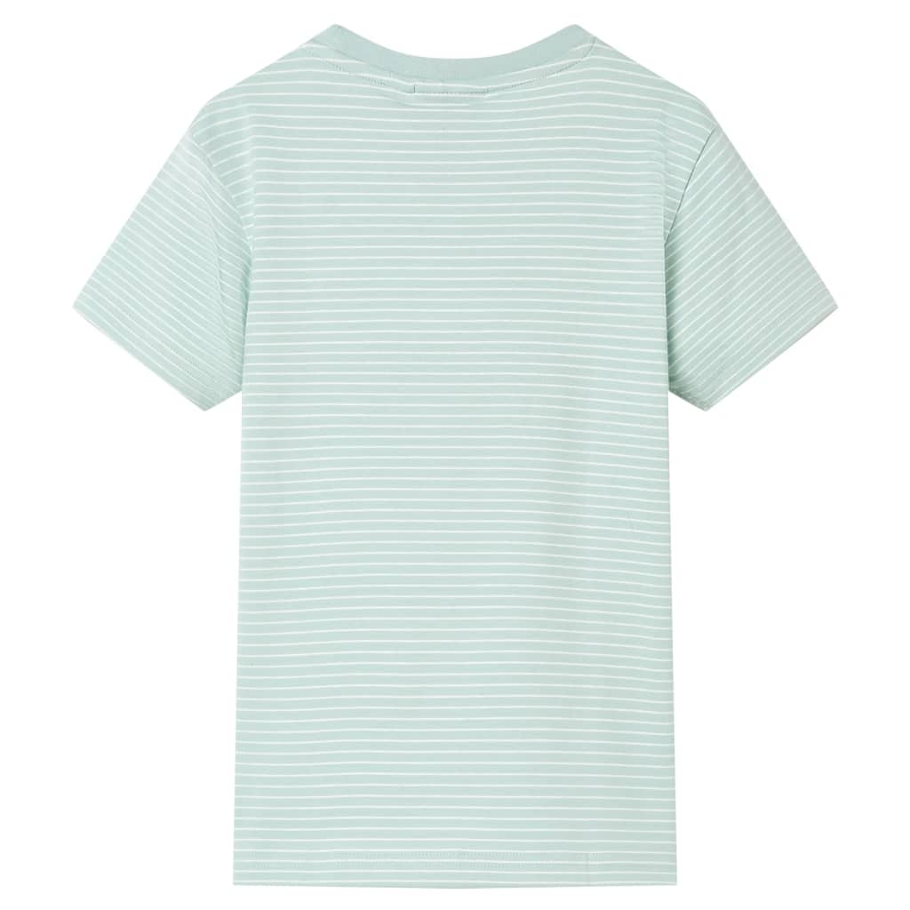 VidaXL Kindershirt mit Streifen 116 hellmint