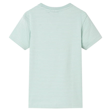 VidaXL Kindershirt mit Streifen 116 hellmint