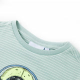 VidaXL Kindershirt mit Streifen 116 hellmint