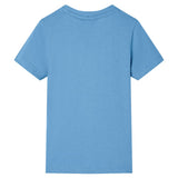 VidaXL Kindershirt 116 mittelblau