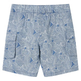 VidaXL Kindershorts mit Kordelzug 92 dunkelblau