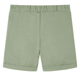 VidaXL Kindershorts mit Kordelzug 92 helles Khaki