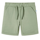 VidaXL Kindershorts mit Kordelzug 104 helles Khaki