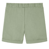 VidaXL Kindershorts mit Kordelzug 128 helles Khaki