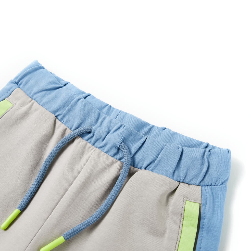 VidaXL Kindershorts mit Kordelzug 140 Blau