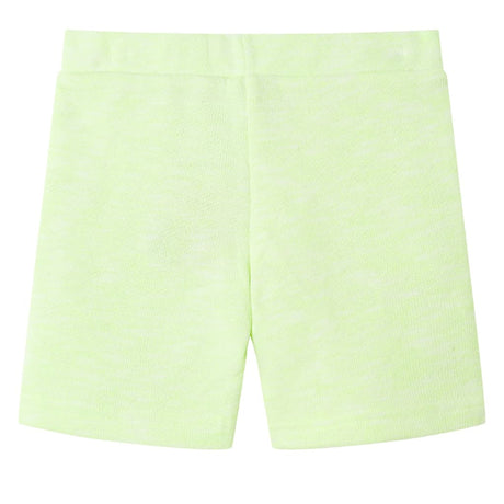 VidaXL Kindershorts mit Kordelzug 140 neongelb