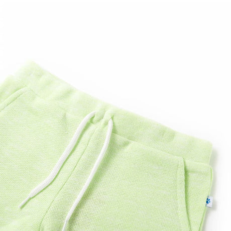 VidaXL Kindershorts mit Kordelzug 140 neongelb