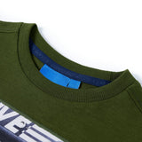 VidaXL Kindershirt mit langen Ärmeln 128 dunkles Khaki