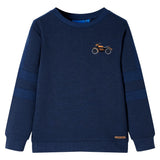 VidaXL Kinderpullover 128 Marineblau gemischt